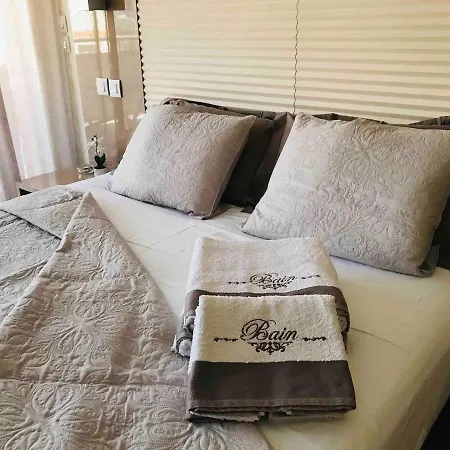 Cote D'azur Joli 50m Plage, Climatisation , Parking. Villeneuve-Loubet